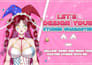 create a live2d vtuber anime model ready for vtube studio
